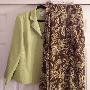 Dress Barn skirt set